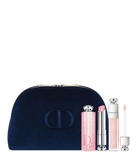 dior gift lip set|christian dior lipstick set bag.